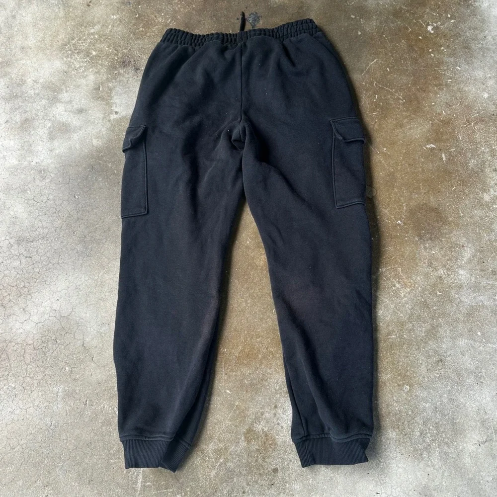 The North Face Cargo Joggers Mens Large Black Good Fleece Sweatpants